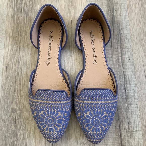 Soft Surroundings Shoes - Soft Surroundings Amelia Slip On Flats